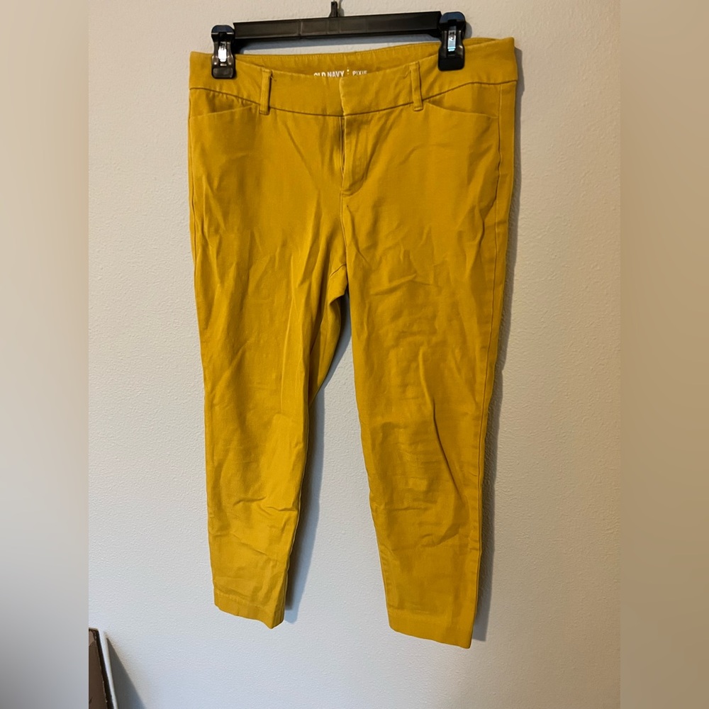 Yellow Pixie Pants